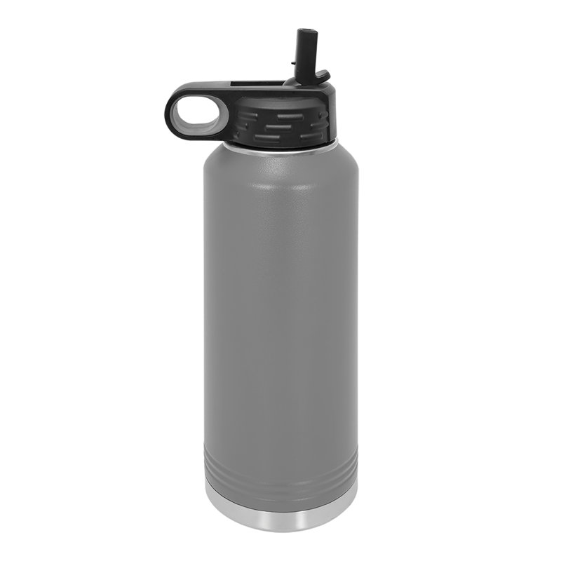 Bouteille d'eau isolée en acier inoxydable Sofia's Findings, Jaune, 40 oz