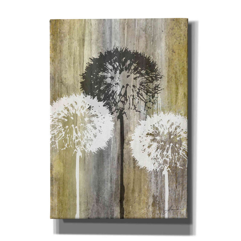 «Rustic Garden II» par James Burghardt, art mural sur toile, H 40 po x l 26 po x P 1,5 po
