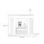 Beige Solid Wood Freestanding Fireplace-117512295