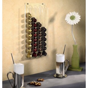 Capsule Coffee Pods drawer Holder Tower Stand coffee machine base 30 pods -  Bed Bath & Beyond - 30968606