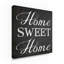 Keishawna «Home», art textuel sur toile tendue-25331491
