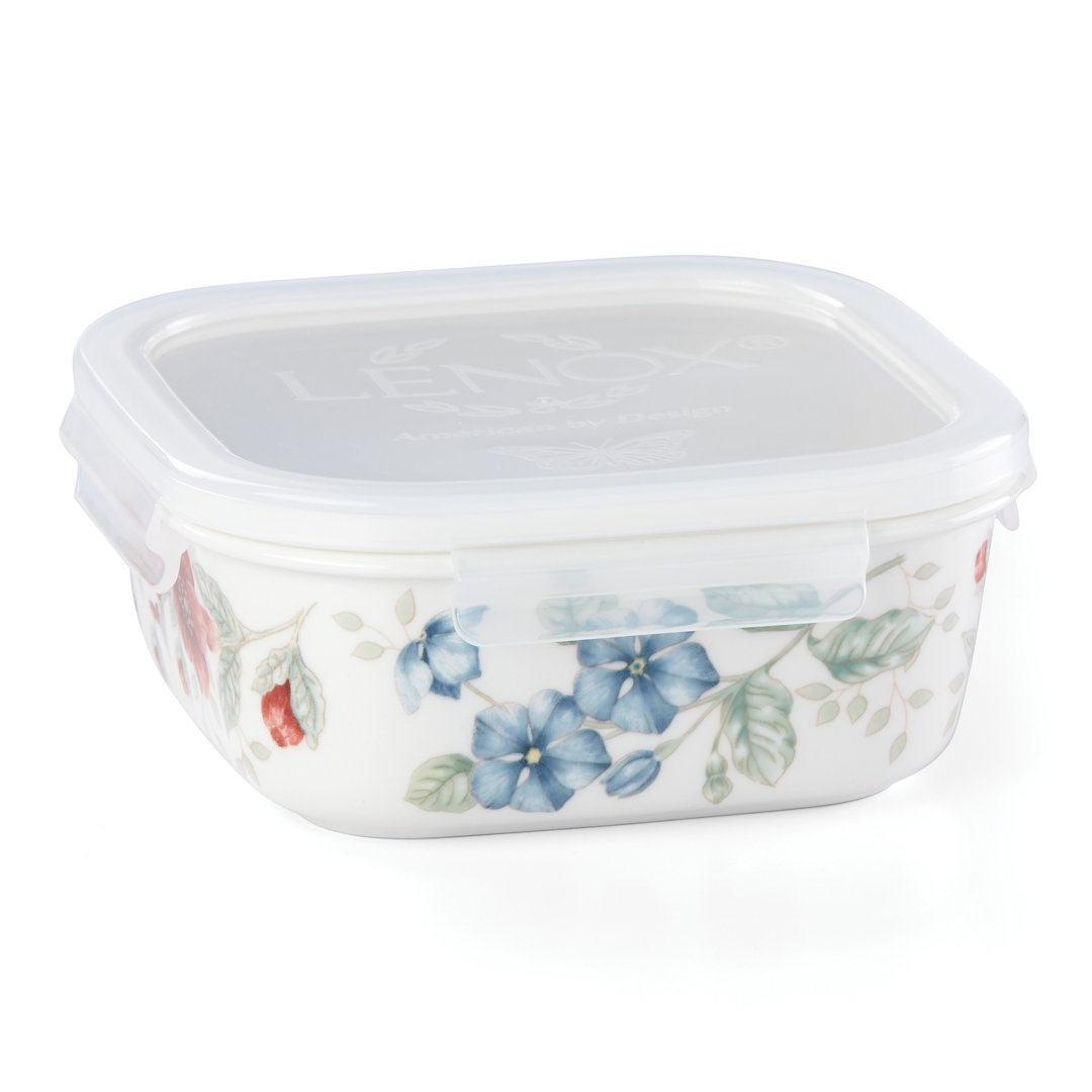 Butterfly Meadow 20 Oz. Food Storage Container Lenox