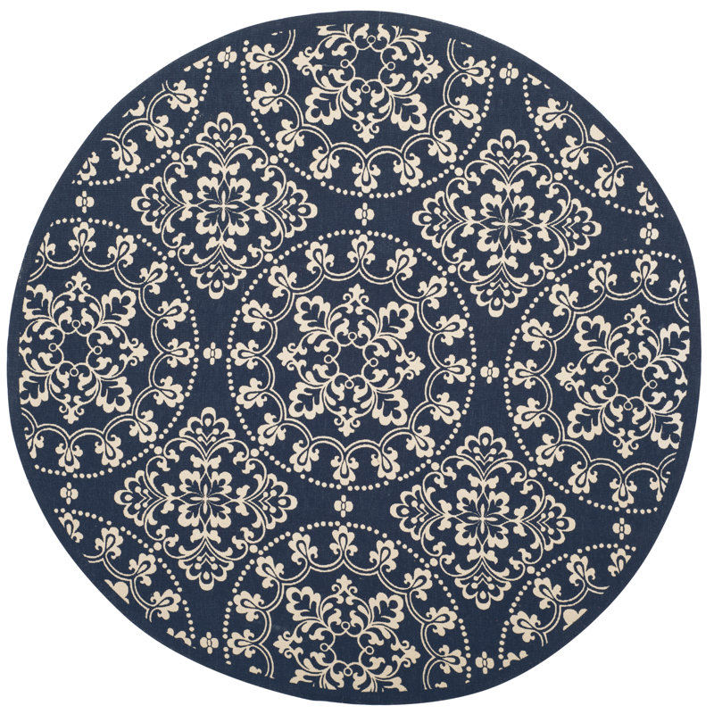 Tapis en jute tissé à la main Charing Cross Cedar Brook, Carré 6 pi