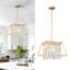 Lustre carré / rectangulaire en cristal à intensité variable Jibri-1222713995-1222704477