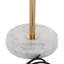 Lampe de table blanche 22,7 po