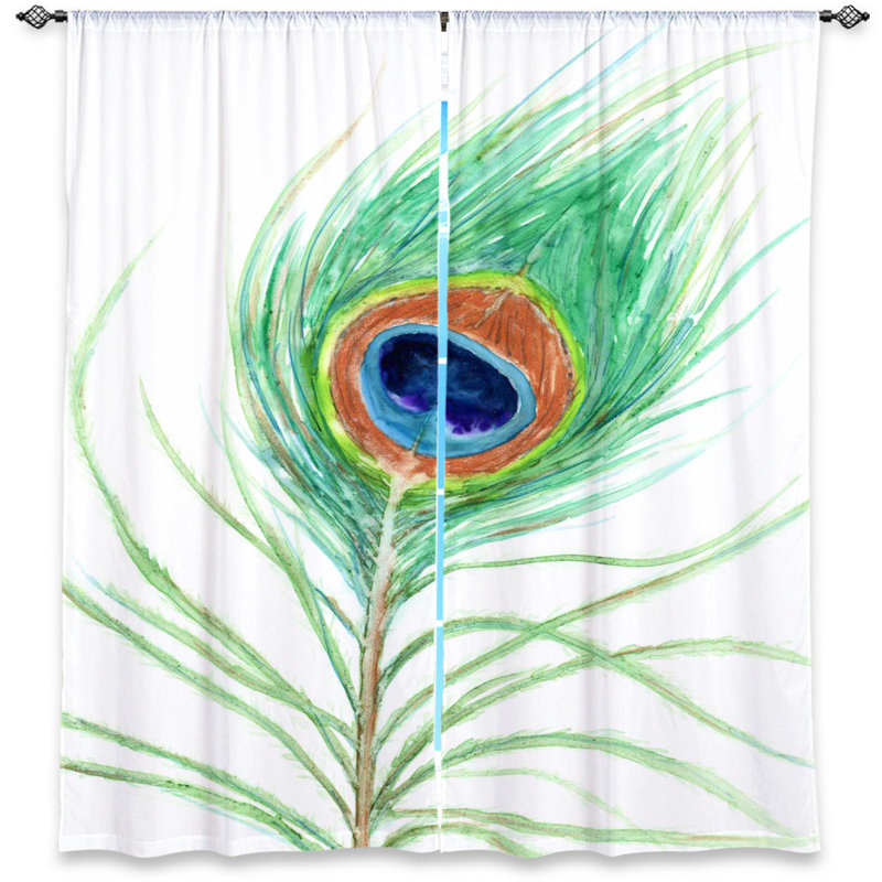 Jaenis Room Darkening Curtain Pair, 20" W x 52" L