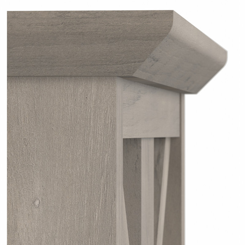 Console média Egils, Gris bois flotté
