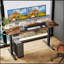 Bureau électrique à hauteur ajustable électrique, bureau d'ordinateur ergonomique assis-debout-730860803-730860813