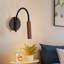 Modern Black Iron Tube LED 56Cm Wall Sconces