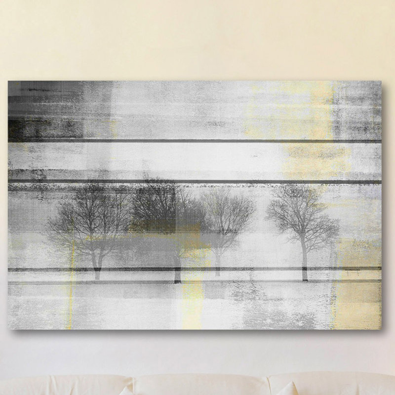 Reproduction d’art sur toile tendue, "des gris plus de pacifique" par parvez taj,, 20 po x 30 p