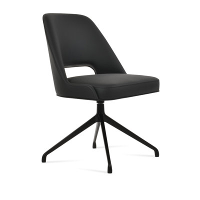 Chaise d'appoint pivotante Marash Spider