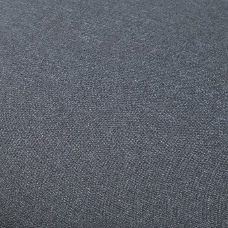 Canapé-lit modulaire convertible en L avec méridienne de rangement et lit escamotable, Polyester 100 % gris foncé