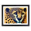 Blooming Cheetah - Single Picture Frame Print-323846708-323846705