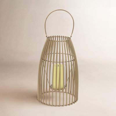 Enya Metal Lantern Candle Holder