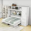 Lit escamotable double avec rangement intégré et configuration personnalisable-1249632025