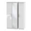Yvette 3 Door Manufactured Wood Wardrobe-18860354-23704028