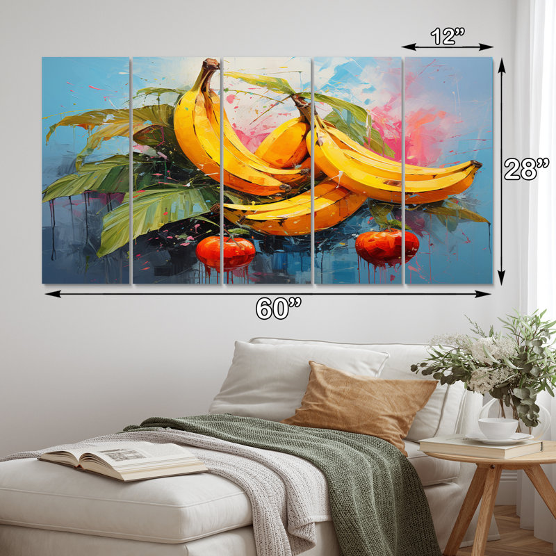 Ensemble de 5 décorations murales