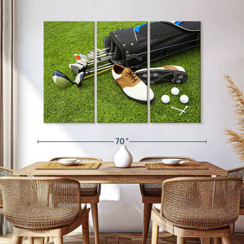 Golf Gear Set, 42" H x 65" W