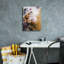  «Gold On Purple Couture» par Design Fabrikken, art mural sur toile-291697100