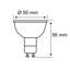 5.5W GU10 Dimmable LED Spotlight Light Bulb