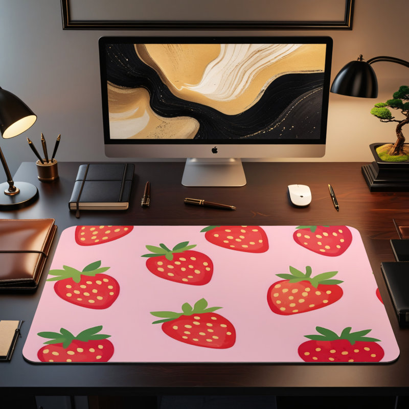 Polyester Desk Pad, 14.4x12.1