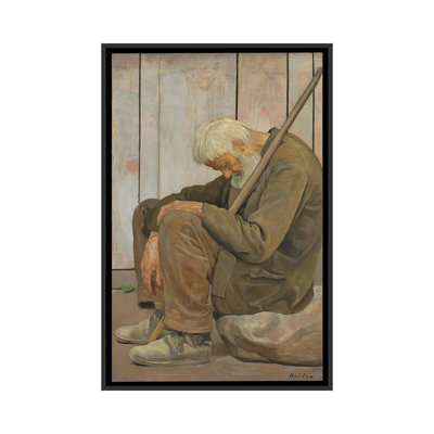The Man Weary Of Life by Ferdinand Hodler - Gallery-Wrapped Canvas Giclée on Canvas