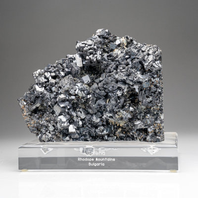 Galena from Krushev Dol Mine, Madan District, Rhodope Mountains, Bulgaria