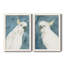 Cockatoo Portrait I, toile encadrée de qualité supérieure - prête à être accrochée-1358946893-1358946892