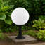 Lampe sur pied d'extérieur Globe