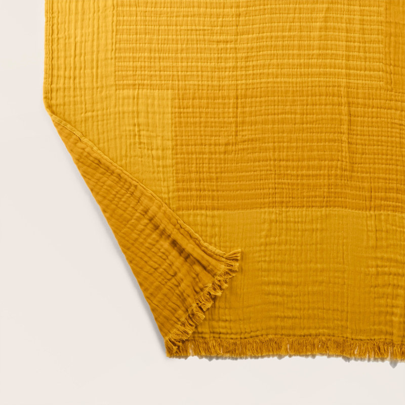 Madura Throw, W140 x L200cm, Light Orange