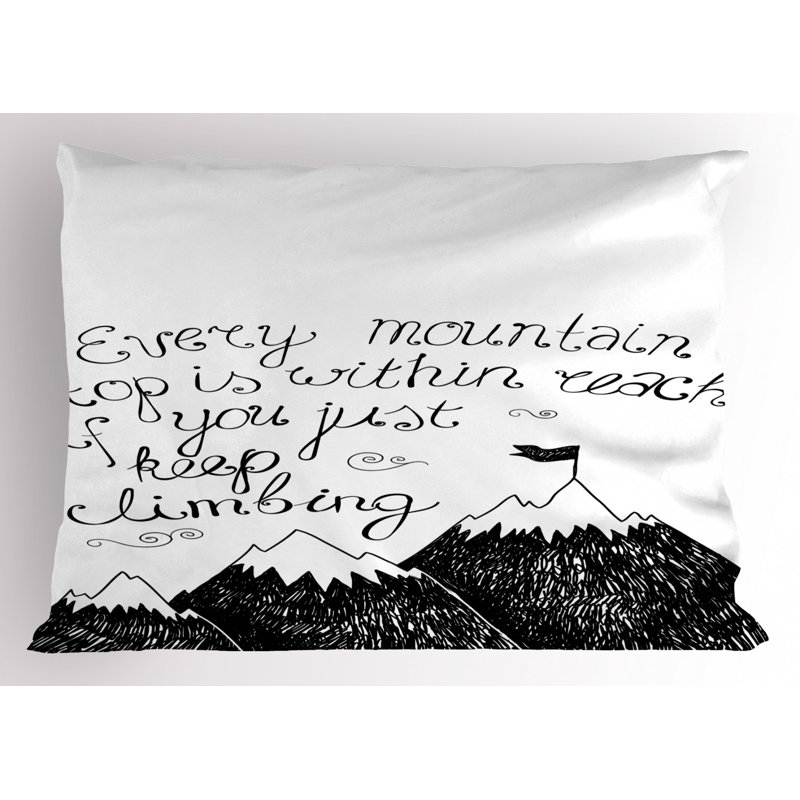 Mountain Polyester Sham Set, Twin