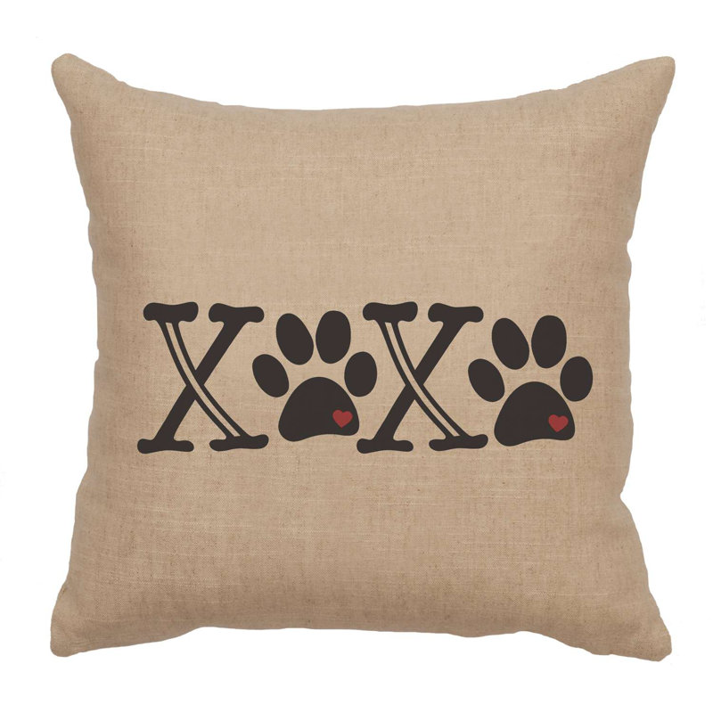 Coussin Wooded River Image - Xoxo - Gris lin, Gris