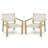 Payton Acacia Wood Armchair Set-1881593769
