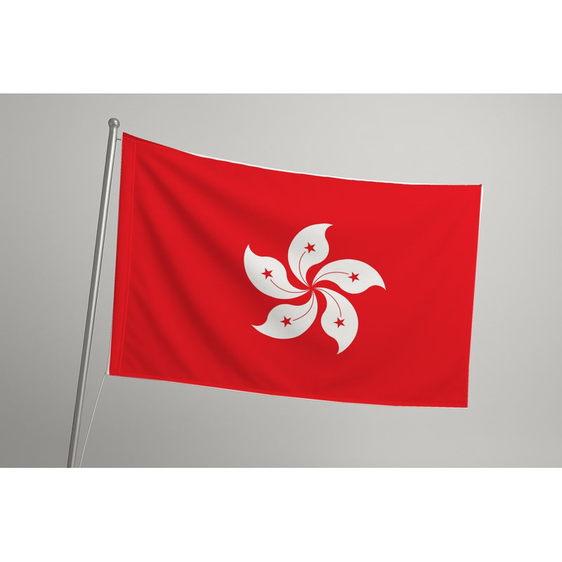 Drapeau de la ville de Hong-kong - drapeau extérieur