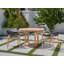 Cambria Round Teak Outdoor Dining Table