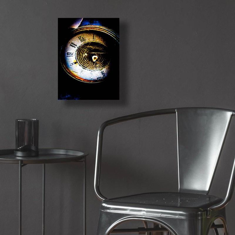 "Horloge de garage" par Lightbox Journal, H 16 po x l 12 po x P 0,13 po