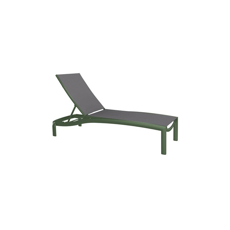 Kor Outdoor Chaise Lounge, Parchment, Rincon