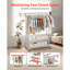 Adjustable Rolling Clothing Rack
