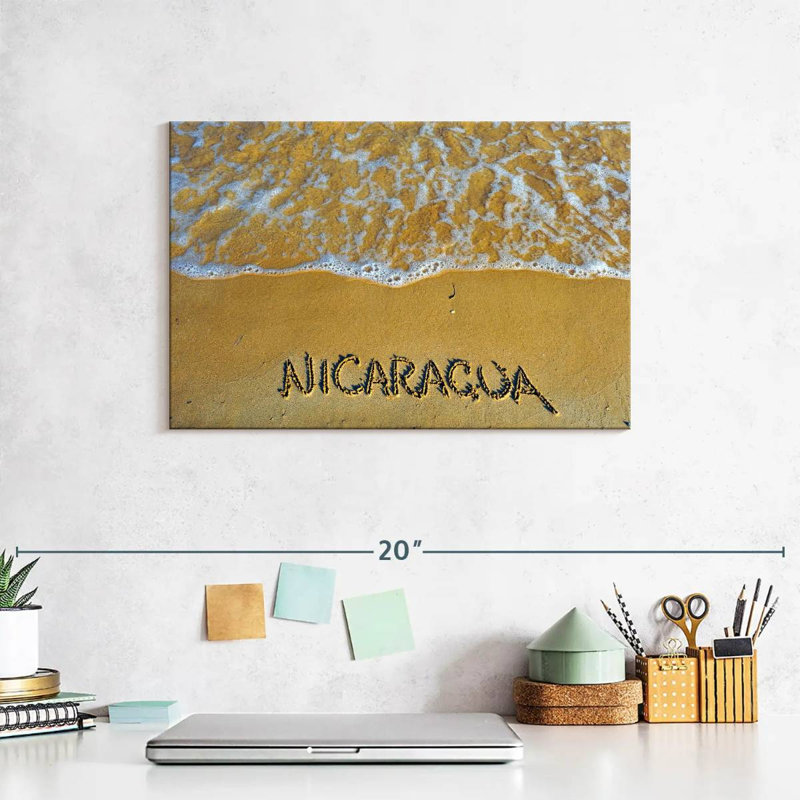 Gillard Nicaragua Beach, 8'' H x 12'' W