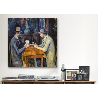 " The Card Players, 1893-96 " by Paul Cezanne