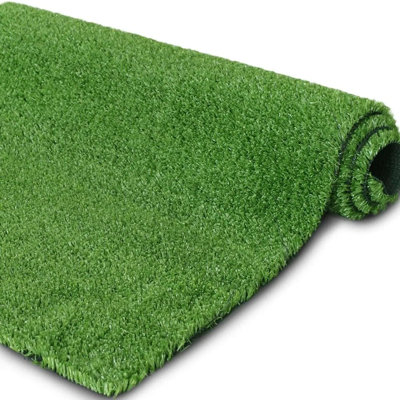 Artificial Turf – Thick Fake Grass Mat With Drainage Holes & Rubber Backing, Durable Synthetic Lawn For Pets, Patio, Balcony, Garden & Outdoor Decor