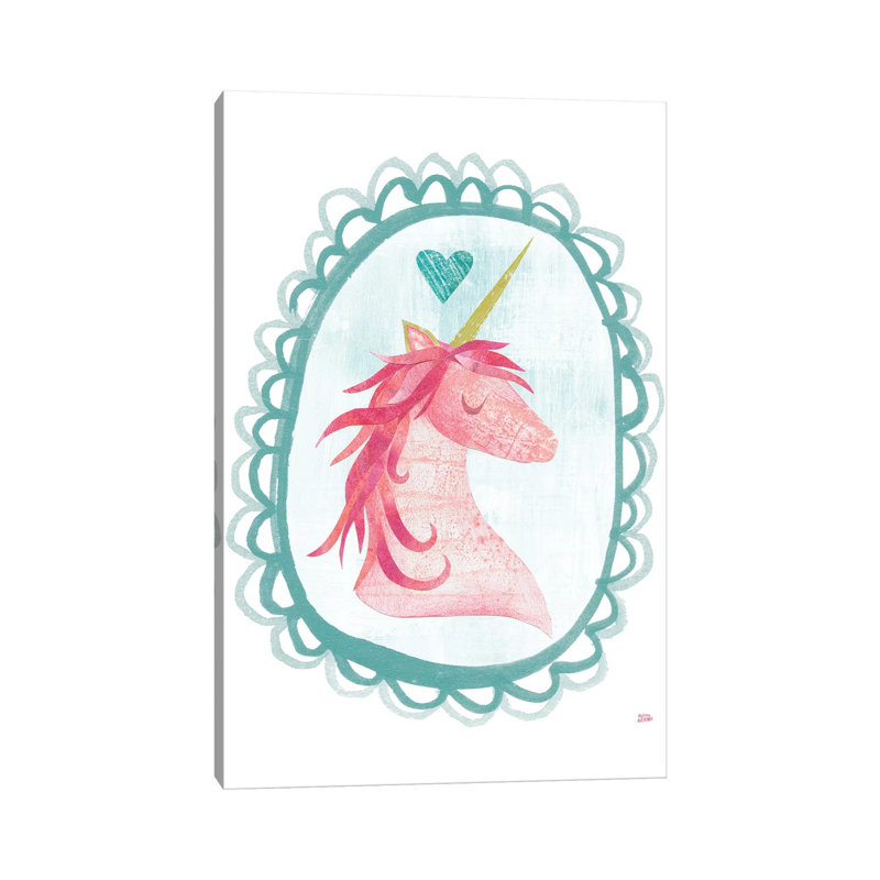 Unicorn Magic I by Melissa Averinos - Wrapped Canvas Print, 30.48 cm H x 45.72 cm W