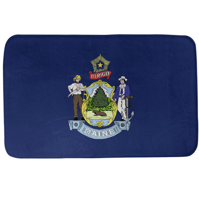 Fawcett Memory Foam Non-Slip Bath Rug