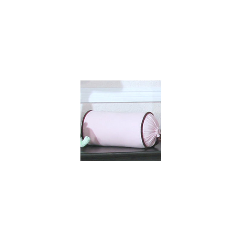 Housse de coussin pour traversin/insert Minky Dot, citron