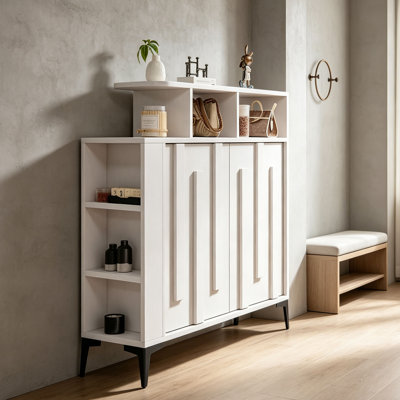 American style light luxury shoe cabinet