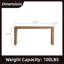 Console rétro en bois massif 64 po - Table de canapé étroite derrière le canapé (table de couloir d'entrée avec dessus imperméable)