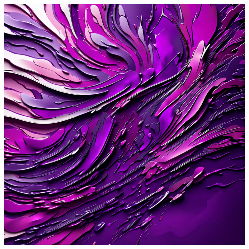 Rideaux de fenêtre mauve à motif abstrait fluide, voilages fluides et rideaux occultants - 1 panneau, Blocage