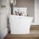 Streamline LT-792 Tankless 1.28 GPF Elongated Smart Toilet Bidet in White with Front/Rear Wash, Massage Wash, Auto Flush, Soft Close, Nightlight, Auto Open and Auto Close, UV Sterilization, Foot Sensor, Deodorization, Auto Flush,Heated Seat,Dryer,Remote