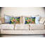 Coussin intérieur / extérieur blanc Hibiscus-1542250362