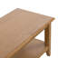 Censu Oak Coffee Table With Shelf